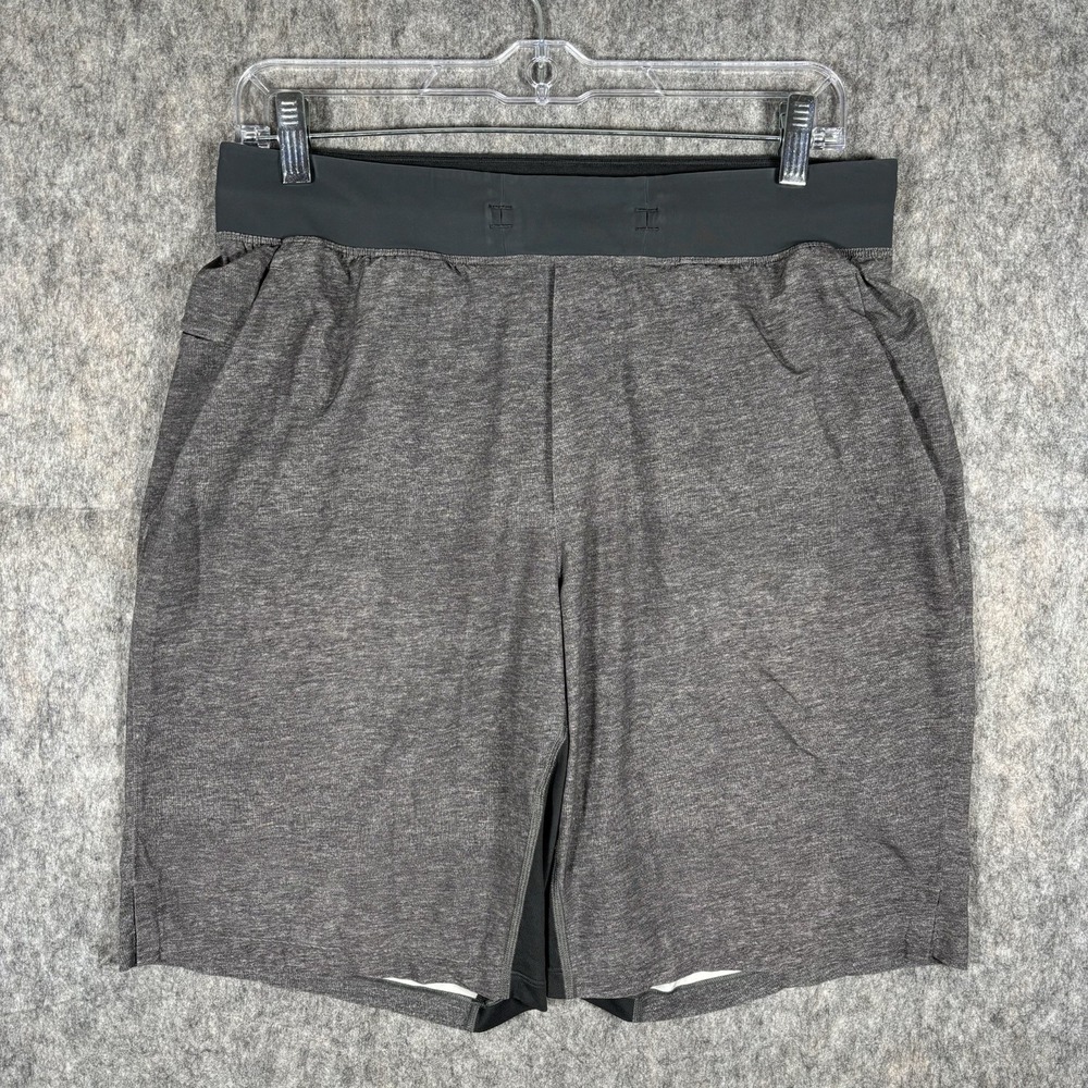 Lululemon Shorts Men's Medium 9" Gray Athletic Athleisure‎ Training Gym Unlined